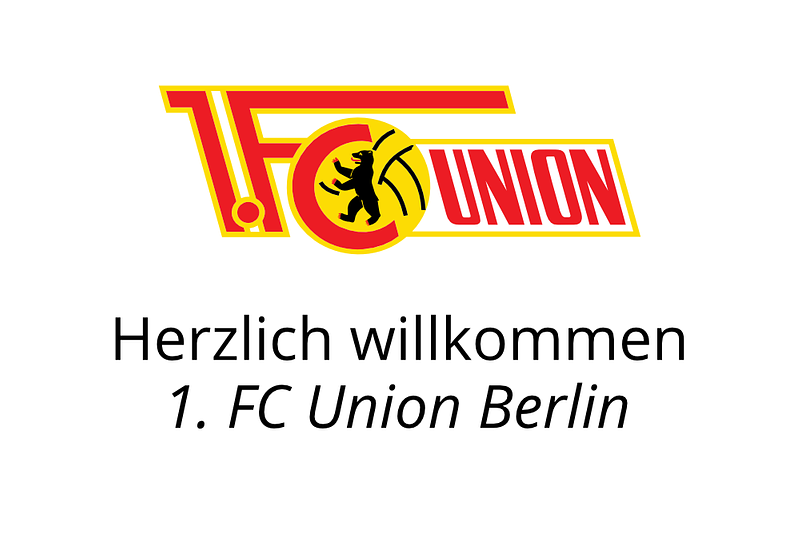 Herzlich willkommen Union Berlin  Titelbild