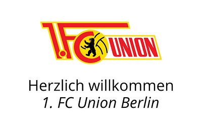 Titelbild Herzlich willkommen Union Berlin 